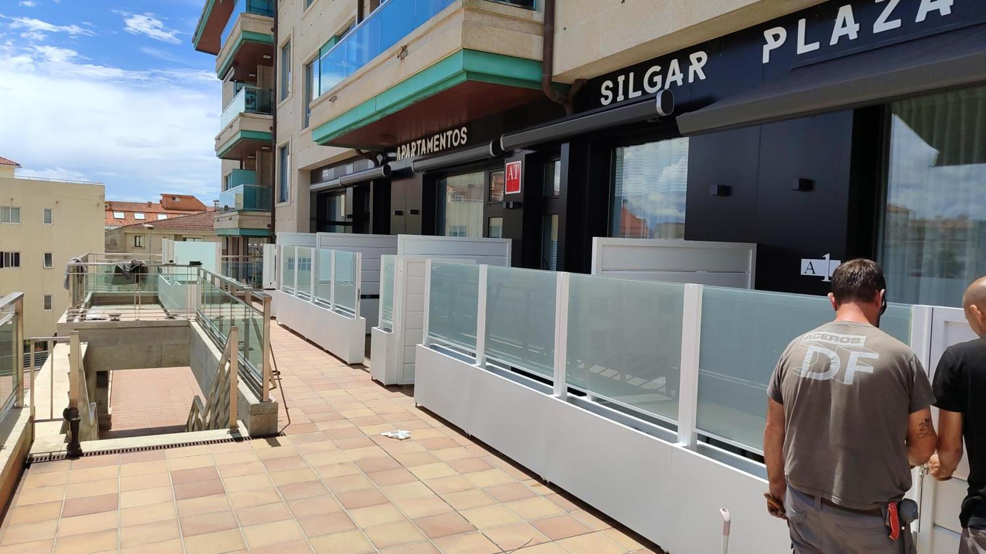Apartamentos Silgar Plaza Sanxenxo Eksteriør billede