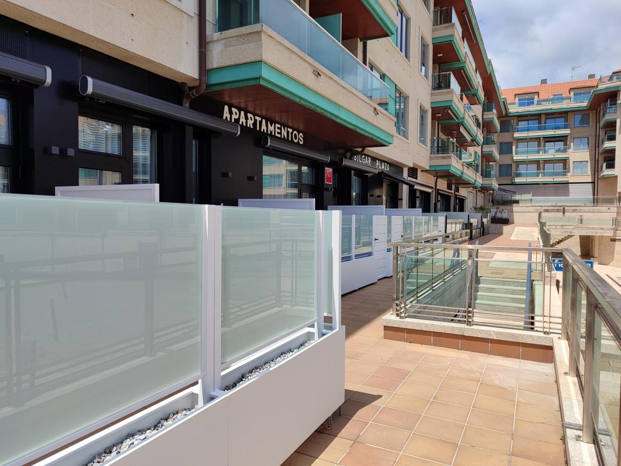 Apartamentos Silgar Plaza Sanxenxo Eksteriør billede
