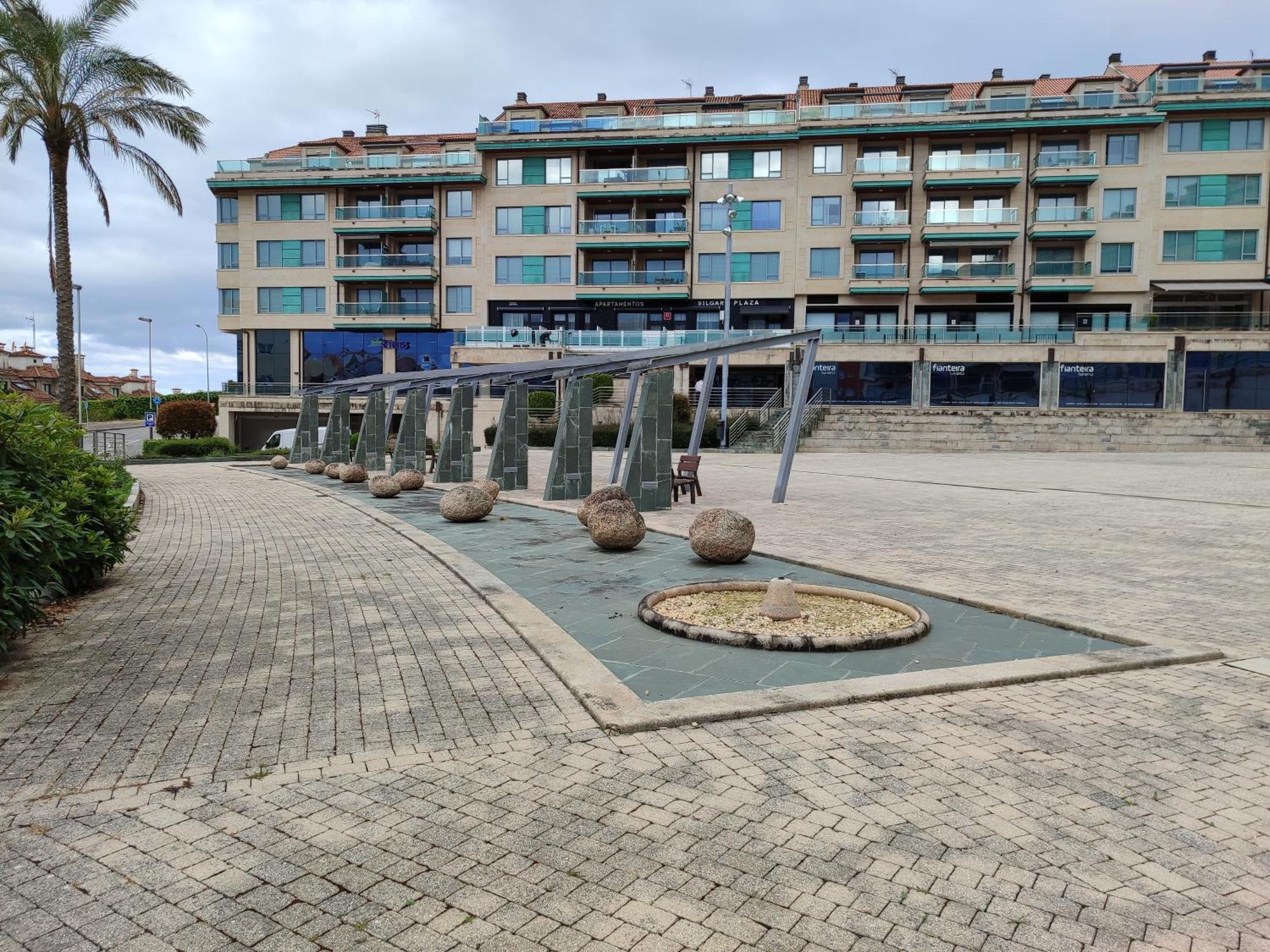 Apartamentos Silgar Plaza Sanxenxo Eksteriør billede